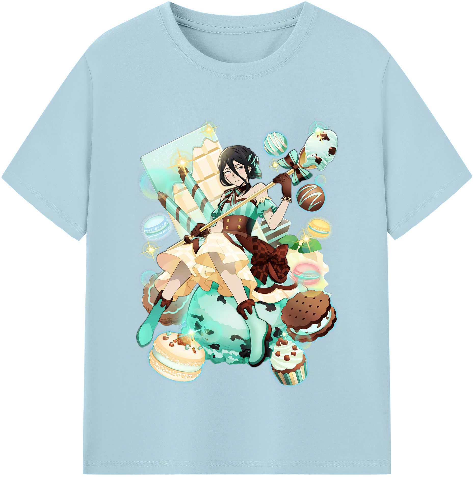 （画像用） 文豪ストレイドッグス Bungo Stray Dogs 綿100％半袖Tシャツ（フロントプリント）